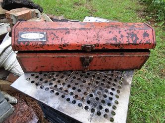 Vintage Husky Toolbox