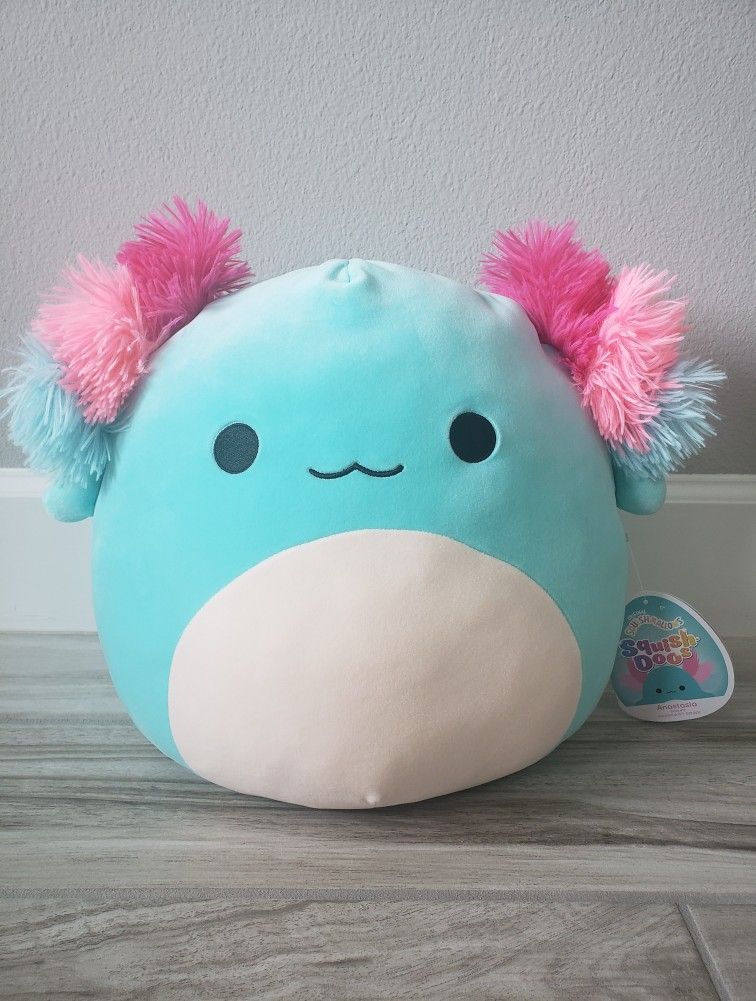 Anastasia the 12" Axolotl Squish-Doo Squishmallow with Tag