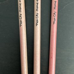 3 New Plan Toys Pencils