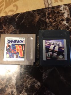 Game boy game set of two