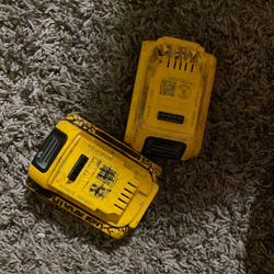 2 Batteries DeWalt 