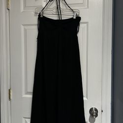Black Halter Dress