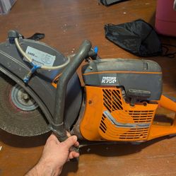 Husqvarna K750  Concrete Saw + New Concrete Blade  