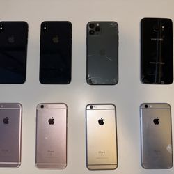 iPhones And Samsungs FOR PARTS
