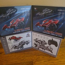 LAND -AIR DUAL-MODE RC CARS