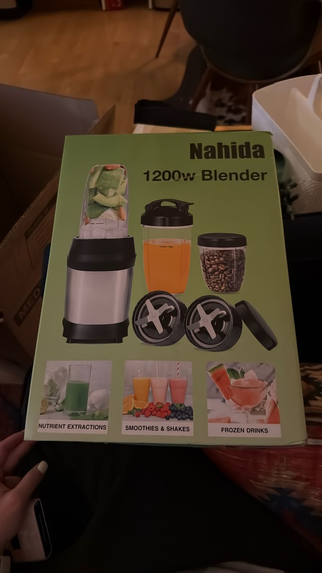 New Smoothie Blender.