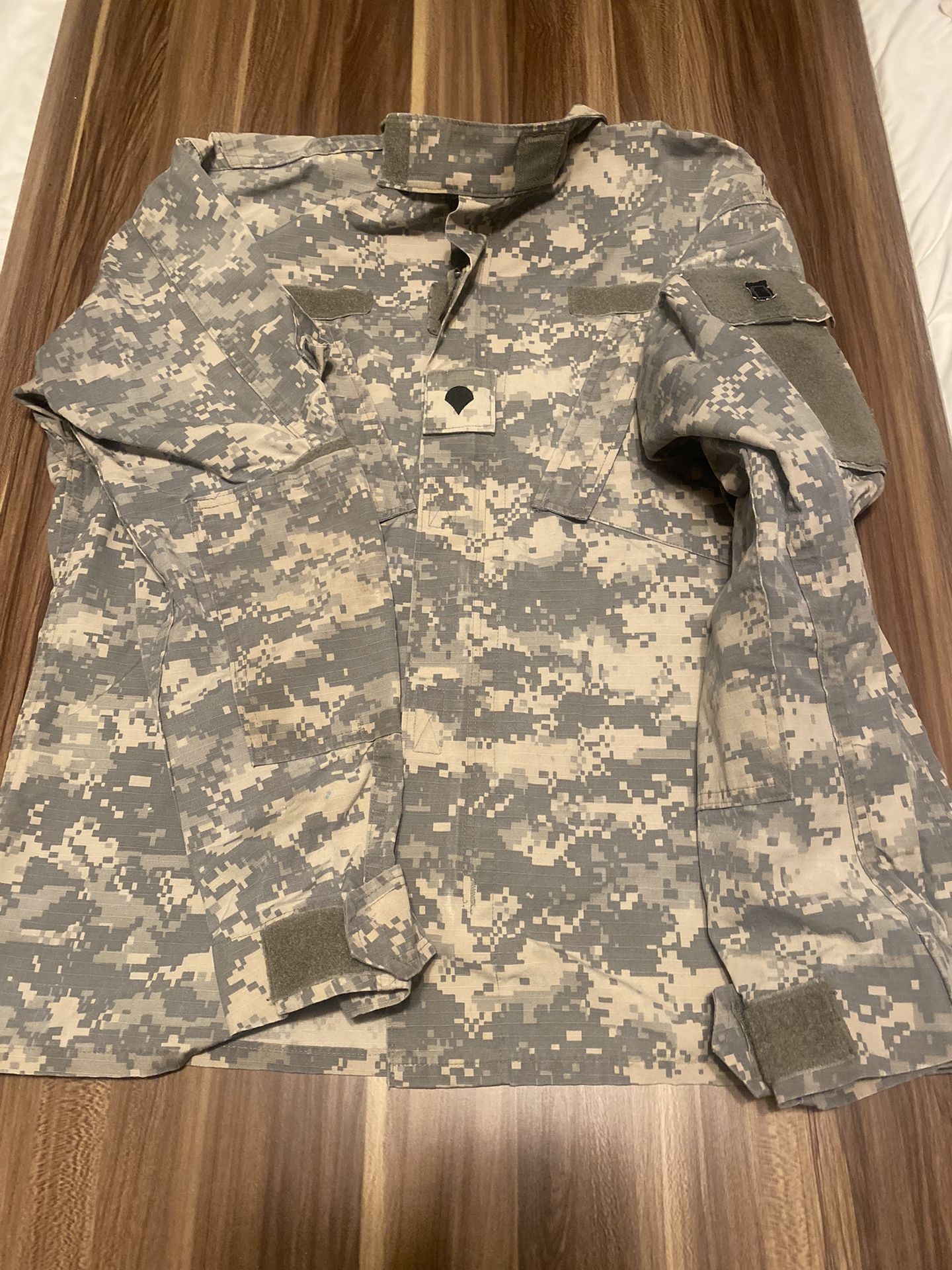 Camo Army Combat Uniform Shirt