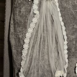 Beautiful Wedding Veil (New!)