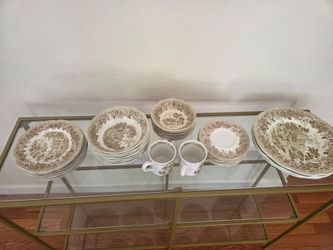 J&G Meakin dinnerware set