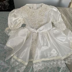 Baby Girls Christening Dresses And Cape