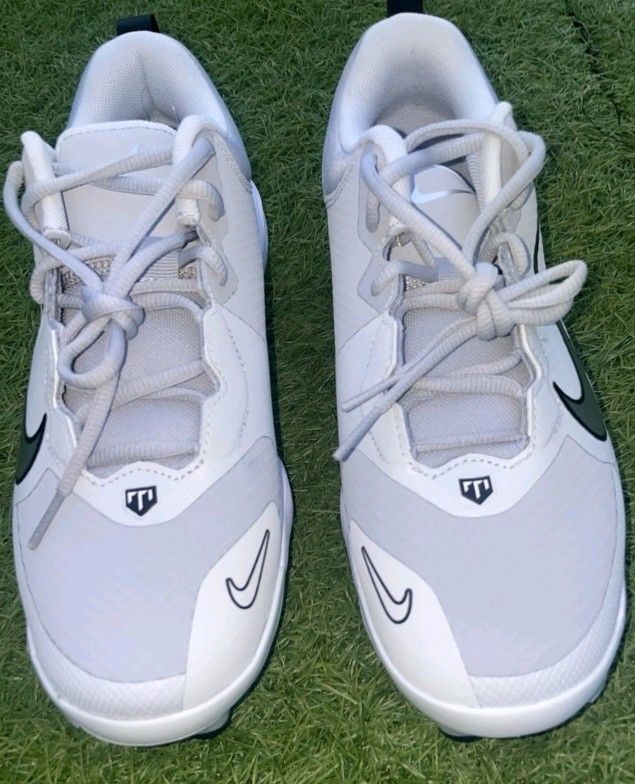 Brand New Nike Force Trout 9 Pro MCS Baseball Cleats Wolf Gray Men Sizes 9.5, 10.5, 11