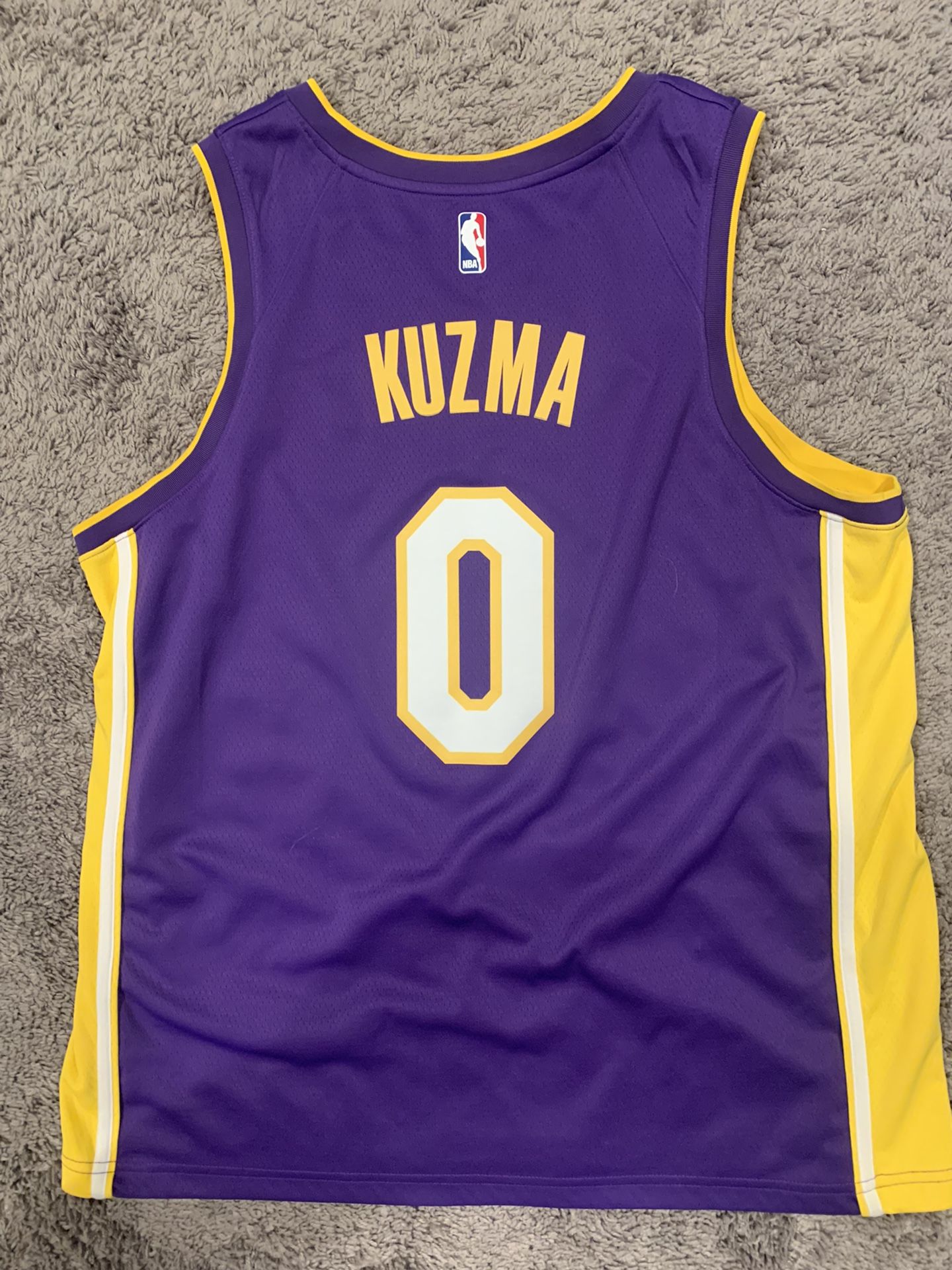 Kyle Kuzma Signed #0 Jersey Purple and Gold ( Lakers Color ) with COA. for  Sale in Rolling Hills, CA - OfferUp