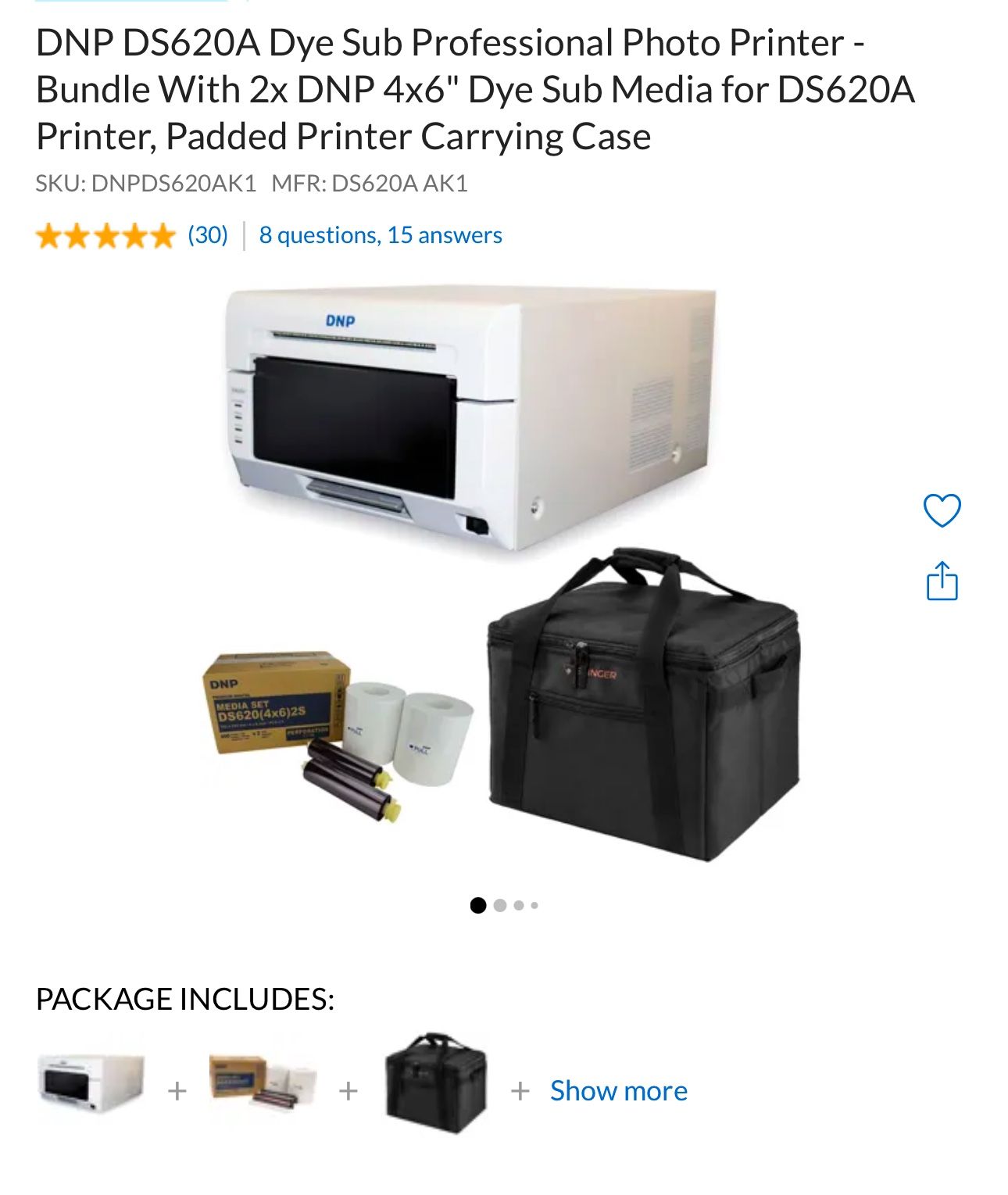 New DIGITAL PHOTO PRINTER $600