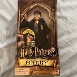 2001 Harry Potter Doll Hogwarts Heroes 7.75” Sorcerer Stone Mattel 