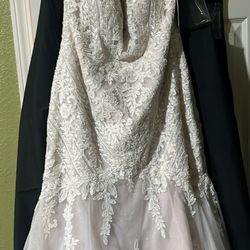 Wedding Dress 16w 
