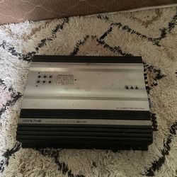 Alpine Amplifier 