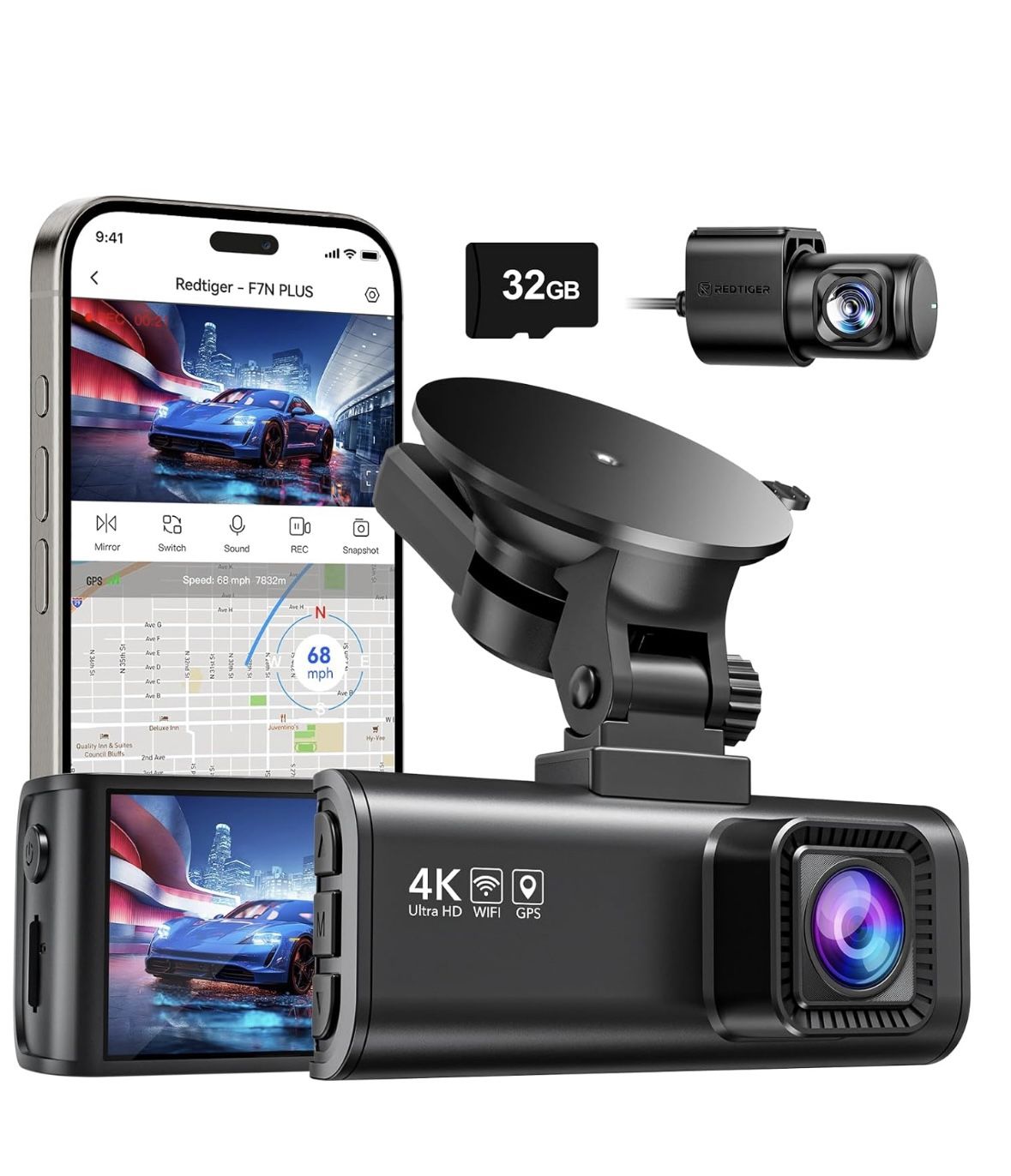 Dash Cameras , Lights , Smart Car Play Tablets