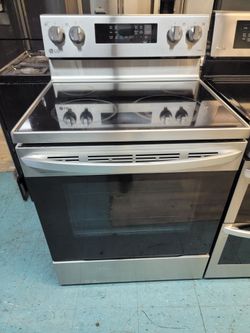 Lg Electric Stove Stainless Steel ThinQ
