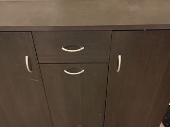 Large Black Shoe Drawer 