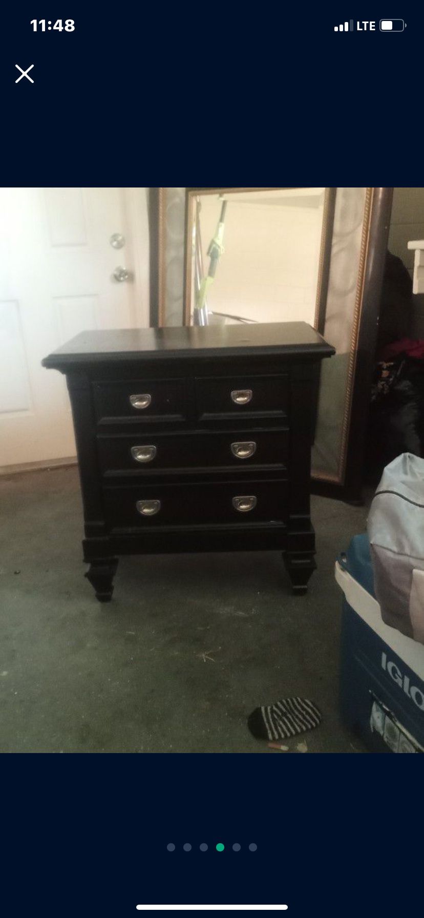 Bedroom Dresser Set With Mirrors Six Piece Total