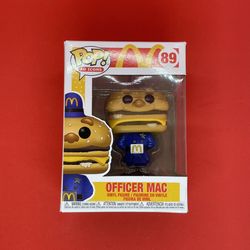 Funko Pop! Ad Icons McDonalds Officer MAC Pop #89 New In Box