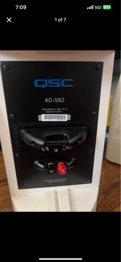 QSC SPEAKERS 2 8”