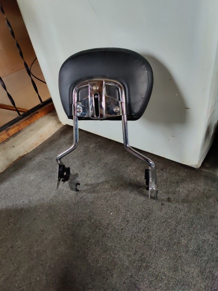 Harley Davidson Detachable Backrest