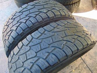 2 Used 265 75 16 Cooper Dicoverer ATP Tires 10PLY 7/32nds-8/32nds Date 2020