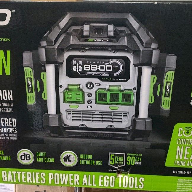 EGO Power Source 2- 7.5 Batteries NEW OPEN BOX