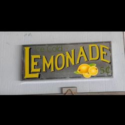 Lemonade Sign