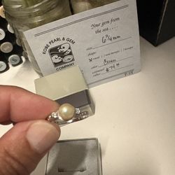 Pearl Ring Size 7