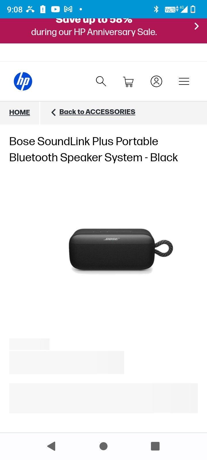Bose Sound Link Plus Portable Bluetooth Speaker 