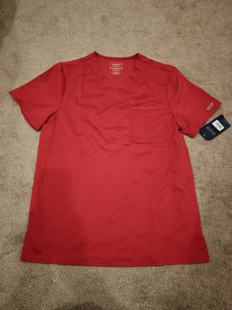 Cherokee Workwear Revolution Scrubs Men's Top & Pants. SZ Small