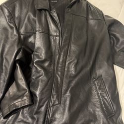 Men’s Leather Jacket XL 