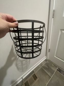 Black Metal Basket 