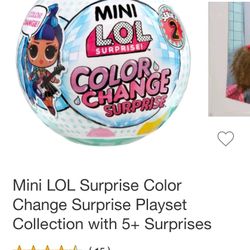 Mini Lol Color Change  Surprise 