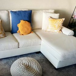 Bassett Custom Davenport sofa with Chaise