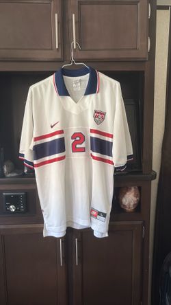 Vintage Nike USA Soccer Jersey #2 — 1990s Olympic Era
