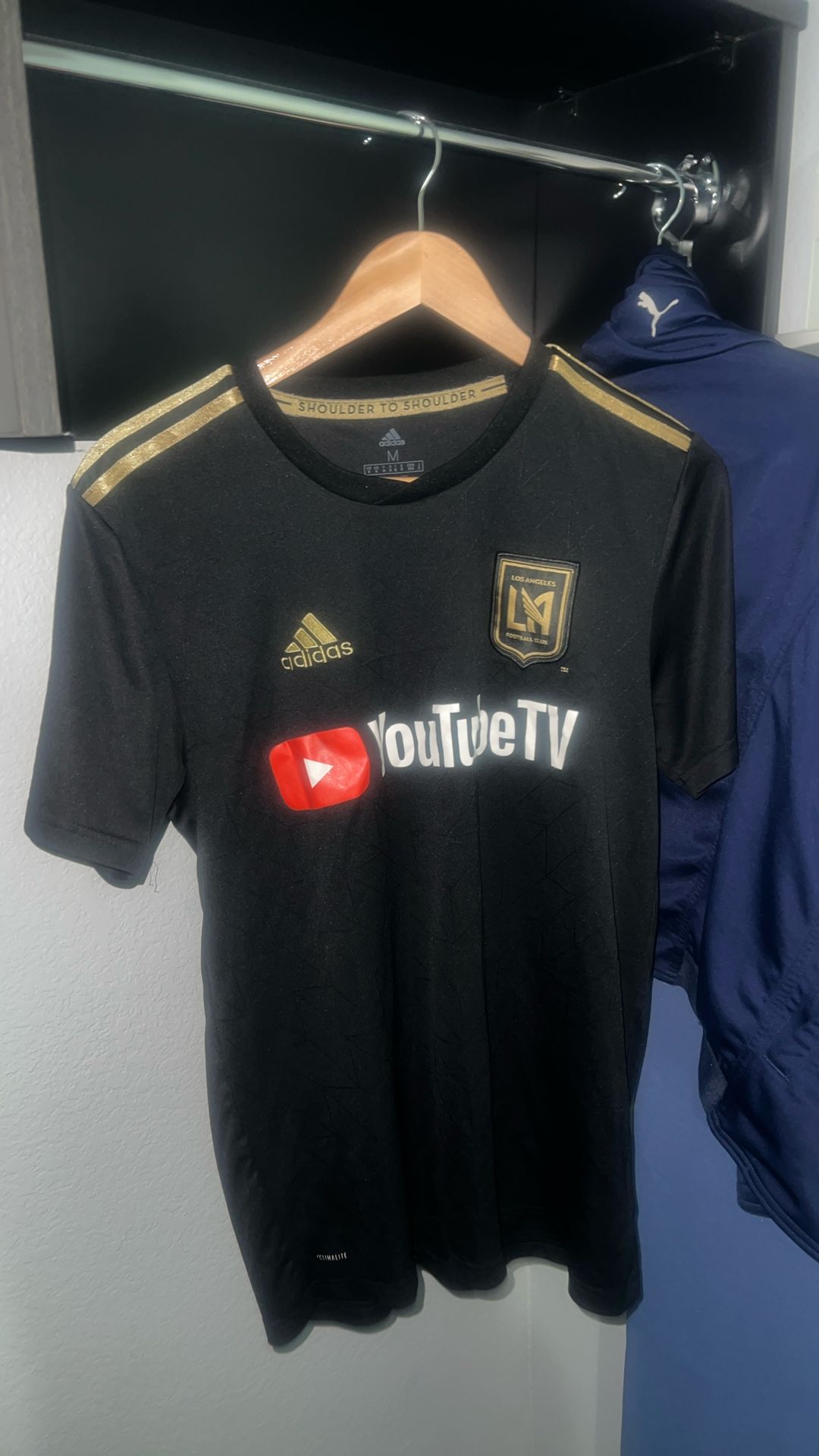 LA FC Adidas Home Football Soccer Jersey
