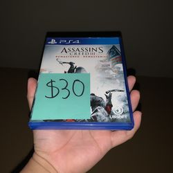 PlayStation 4 & 5 video game ps4 ps5 assassin’s creed 3 III