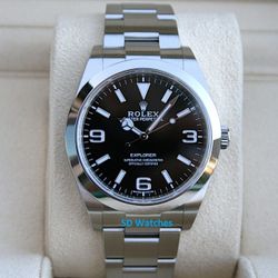 ROLEX 214270 EXPLORER 39MM WATCH MK2 LUME DIAL - T3954
