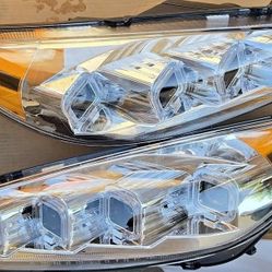 15-18 Ford Focus LED DRL Projector Headlights Luces Focos Micas Faros Faroles Headlamps 