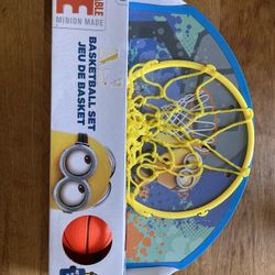 Mini Basketball Hoop & Ball For Door