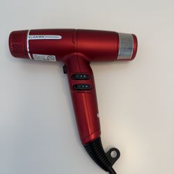 GAMA Professional Lite Hair Dryer – Red | Compact & Powerful
