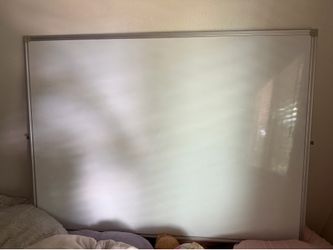 Double-Sided Rolling Magnetic Whiteboard 47” x 35”