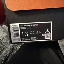 Jordan Flu Game 12 New Size 13