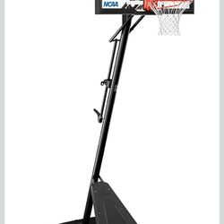 Spalding NCAA Exactaheight™ 50” Performance Acrylic Portable Basketball Hoop Multi Color