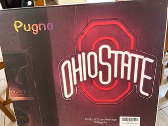 Ohio State LED Neon Wall Sign