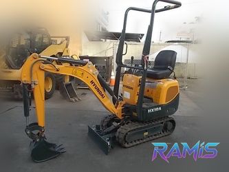 2019 Hyundai HX10A Mini Excavator - Riverside