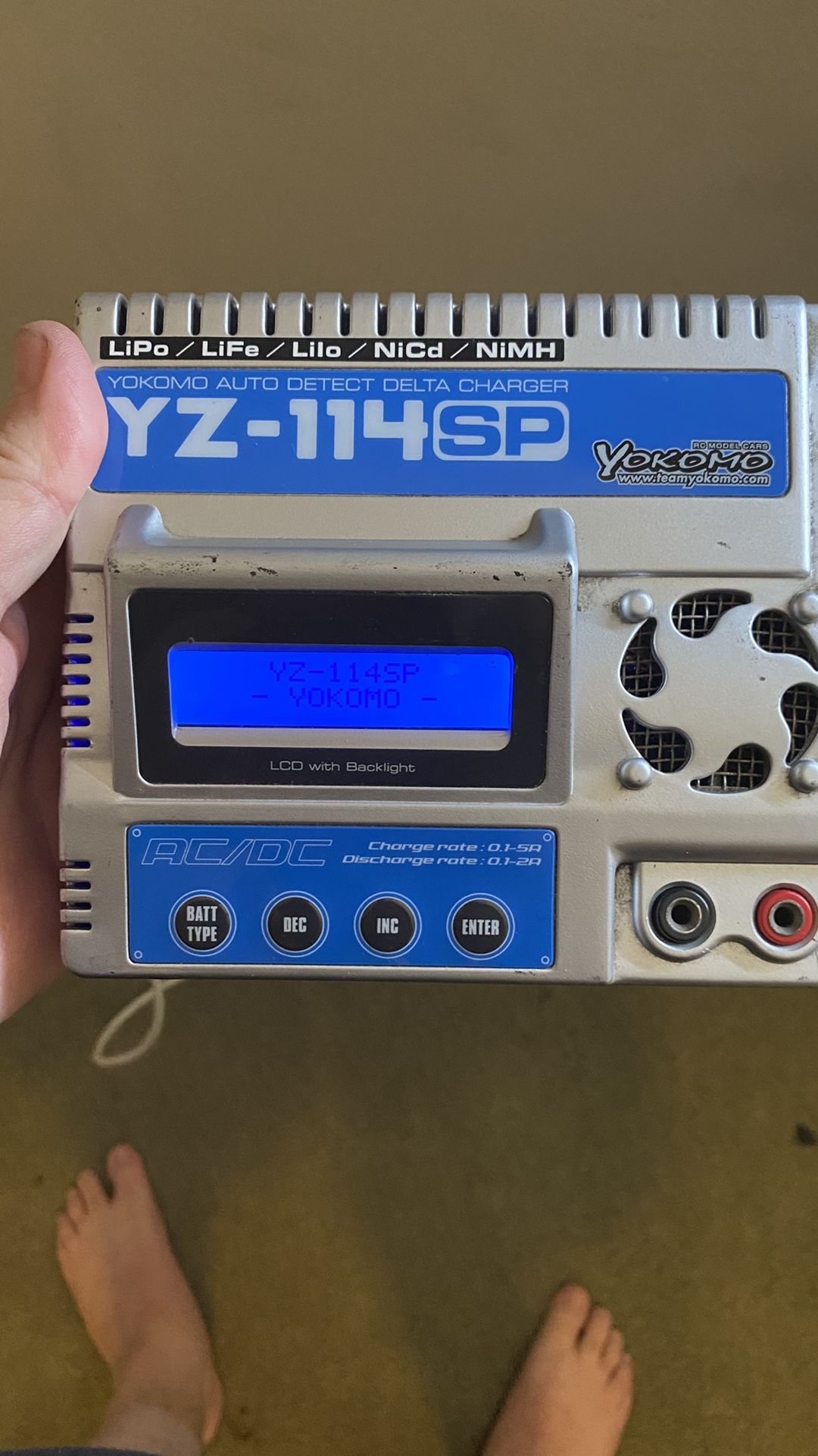 Yokomo All Type Battery Charger Yz 114